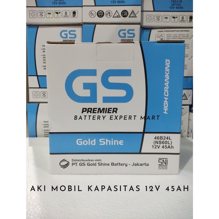 [Original] Aki Mobil Grand Livina 1.5 Livina 1.5Livina X Gear Ns60L Gs Basah Terbaru