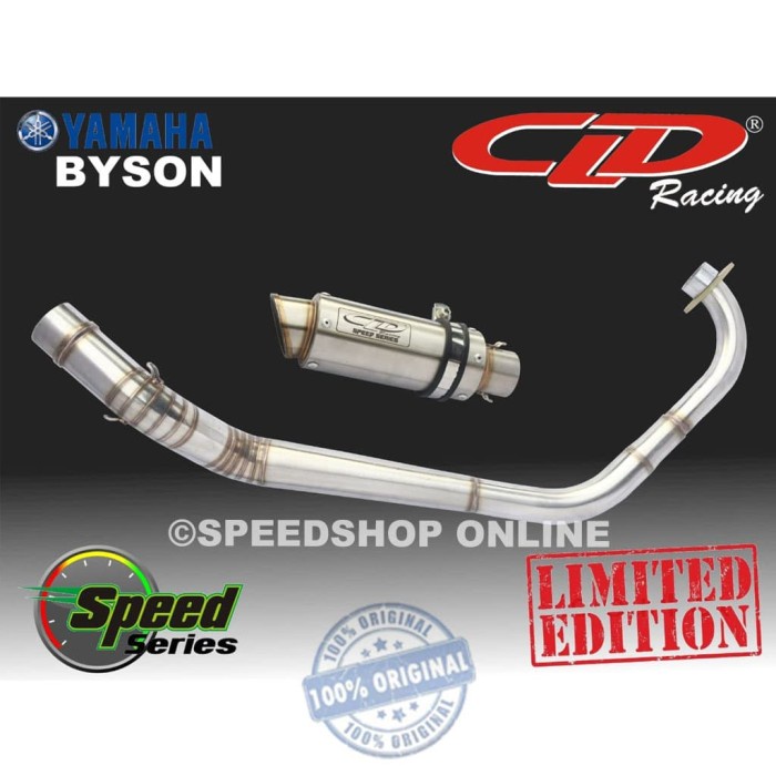 [Original] Knalpot Byson Speed Series Cld Racing Terbatas