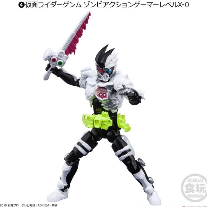 [BDR] SHODO O KAMEN RIDER EX AID GENM ZOMBIE LVL X - 0 BANDAI