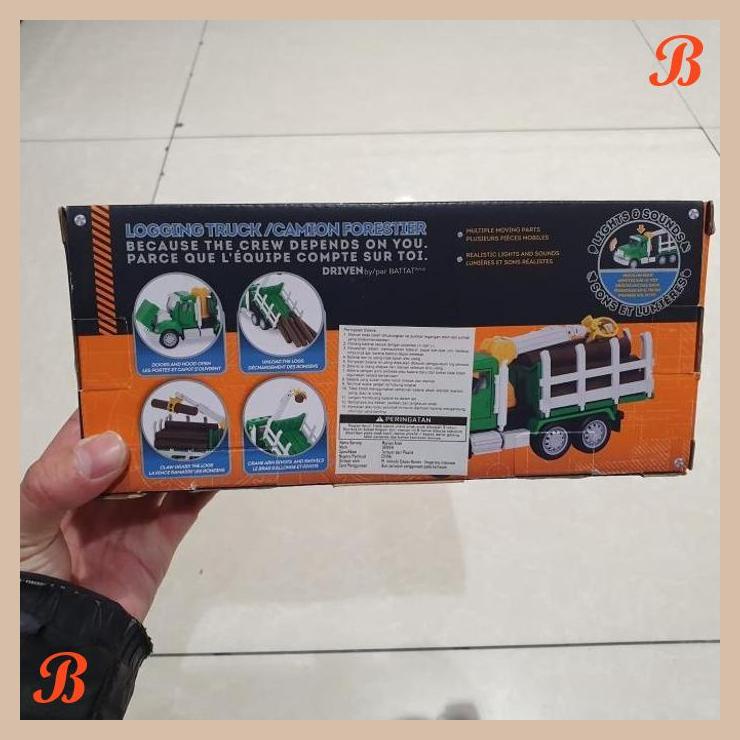 | anb | battat driven logging truck