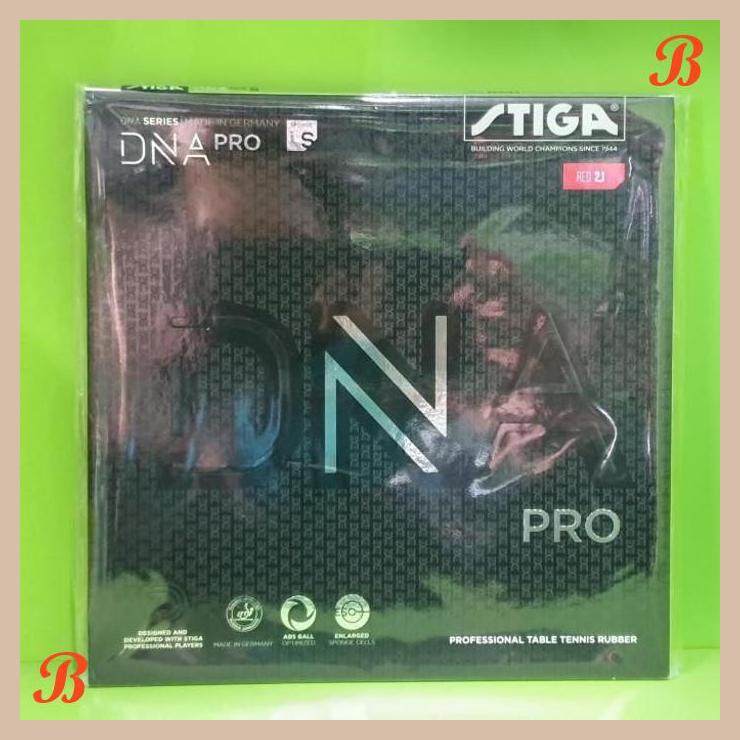 | anb | stiga dna pro s 2.1 black rubber karet ping pong