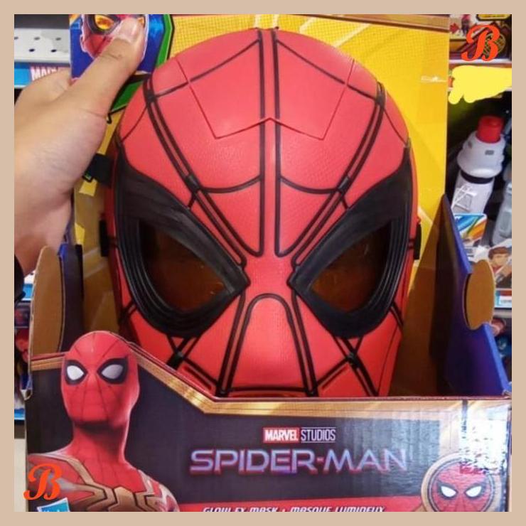 | anb | hasbro spiderman glow fx mask