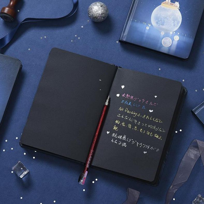 

Promo - ATM.Medan Diary Book Cover Glow In The Dark/ Moon Light ..