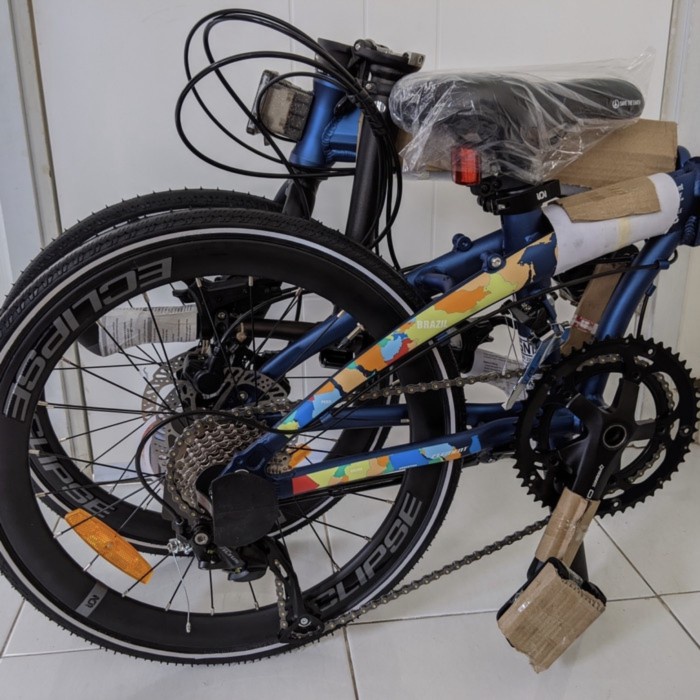 ✨Original Sepeda Lipat Element Ecosmo Z9 Save The Earth 451 Not Ewako Terbatas