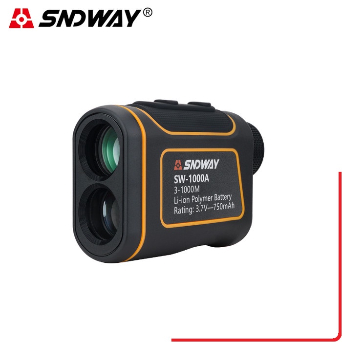 ✨Original Laser Telescope Golf Range Finder 1000M Sndway Sw 1000A Berkualitas