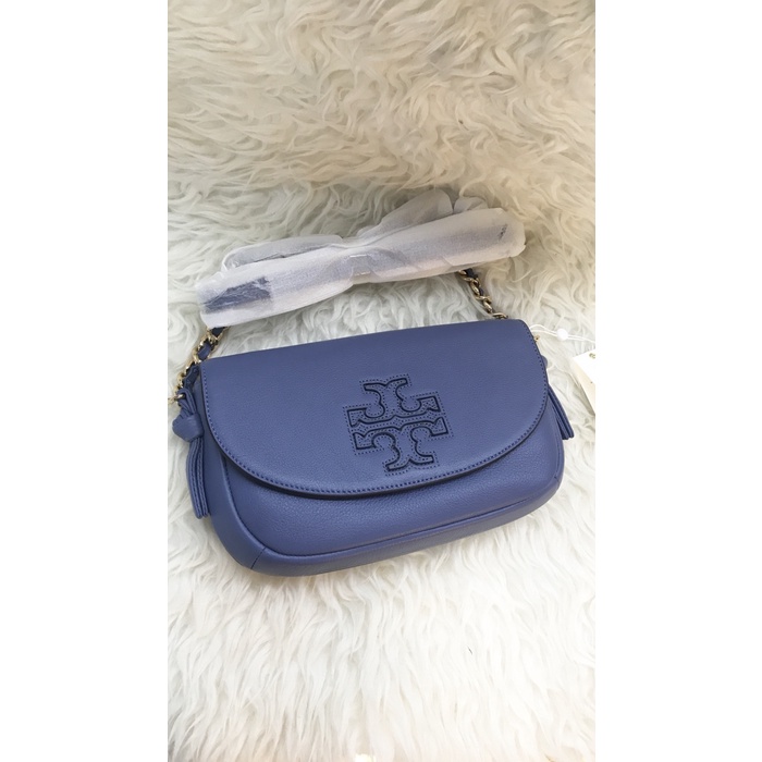 ✨New Tas Slempang Tory Burch Harper Mini Crossbody Bag Black Limited