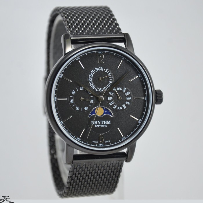 ✨Termurah Rhythm Fi1608S05 - Jam Tangan Pria Original - Black Terbatas