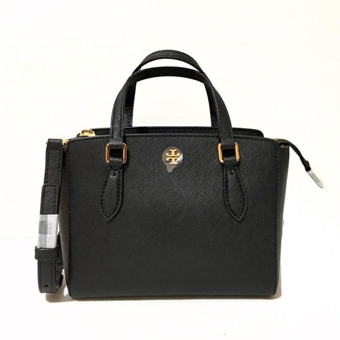 ✨New Tb Emerson Mini Top Zip Tote Black Diskon