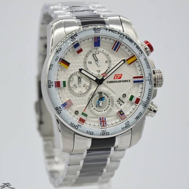 ✨Sale Jam Tangan Pria Original Chronoforce 5265Msb Berkualitas