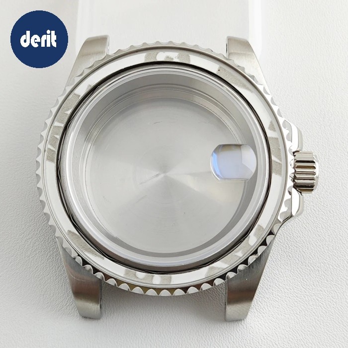 ✨Sale Casing Seiko Submariner Silver Housing Nh35 4R36 Sapphire Seikomod Diskon