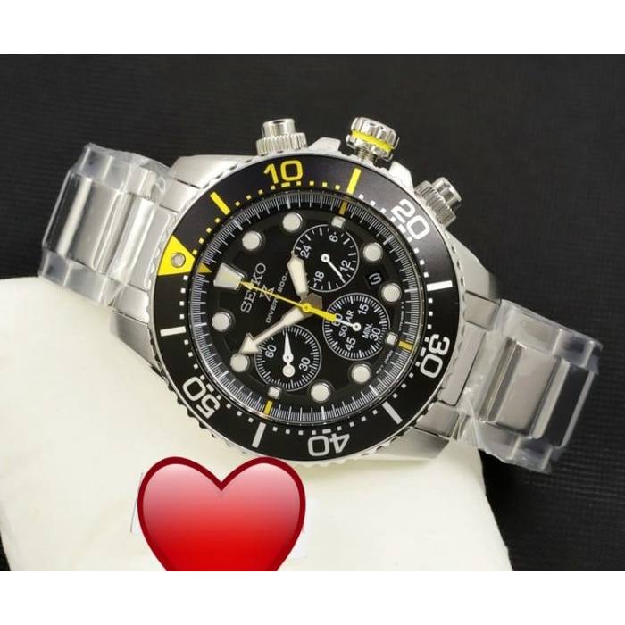 ✨Sale Jam Tangan Seiko Prospex Ssc613P1 Solar Automatic Chronograph Original Terbaru