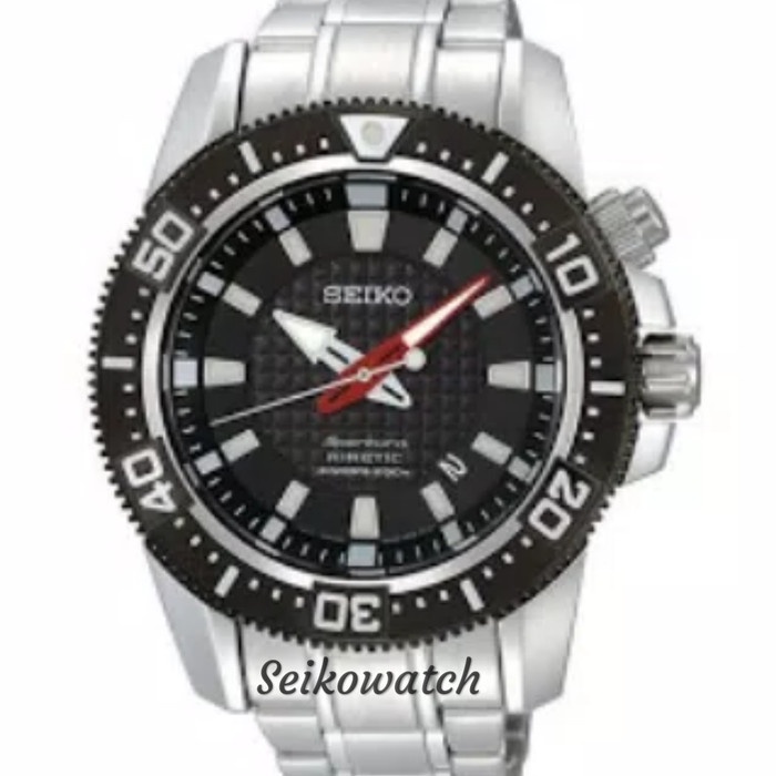 ✨Ready Seiko Sportura Diver Kinetic Diver - Ska511P1 - 200 M - Man - Saphire Berkualitas