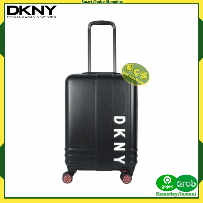 ✅Sale Koper Dkny Iconic Koper Trolley 20 Inch - Black Diskon