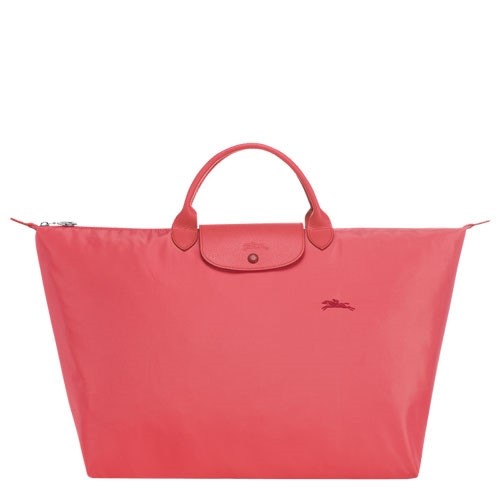 ✅Sale Longchamp La Pliage - Pomegranate Color Series - Travel Bag Large Berkualitas
