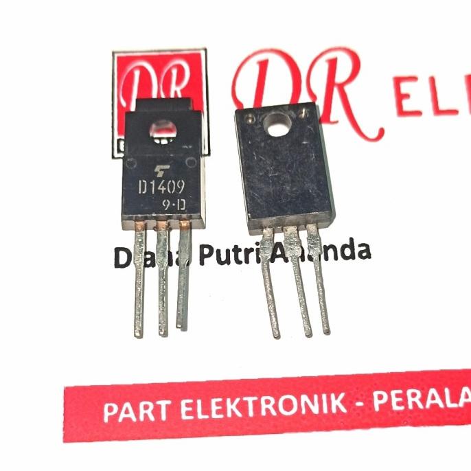 Diskon Transistor D1409 D 1409 2SD1409 dre3 Kualitas Baik