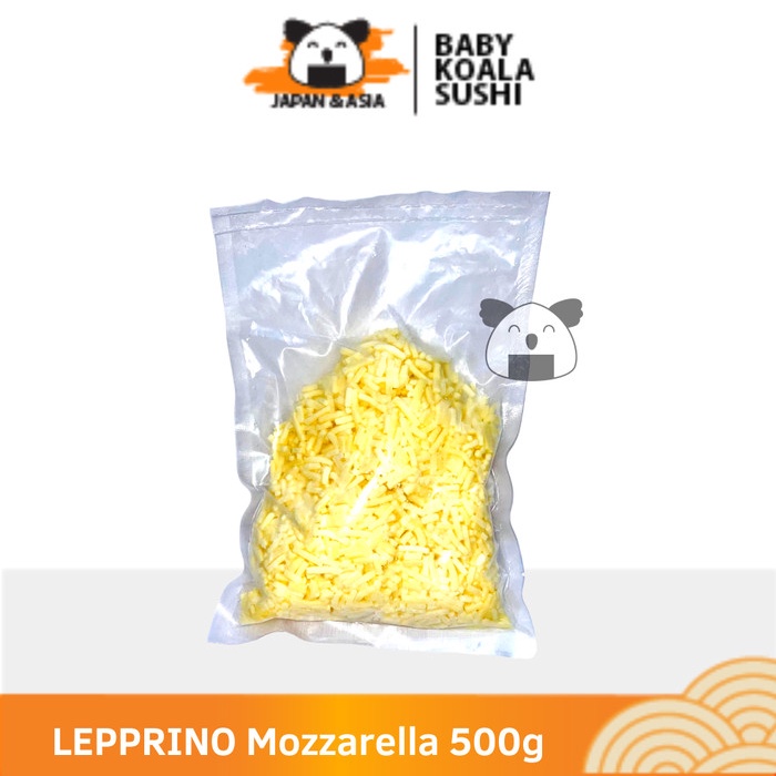 

Promo Mozzarella Cheese Halal 500G Keju Mozarella Leprino Mozarela Parut