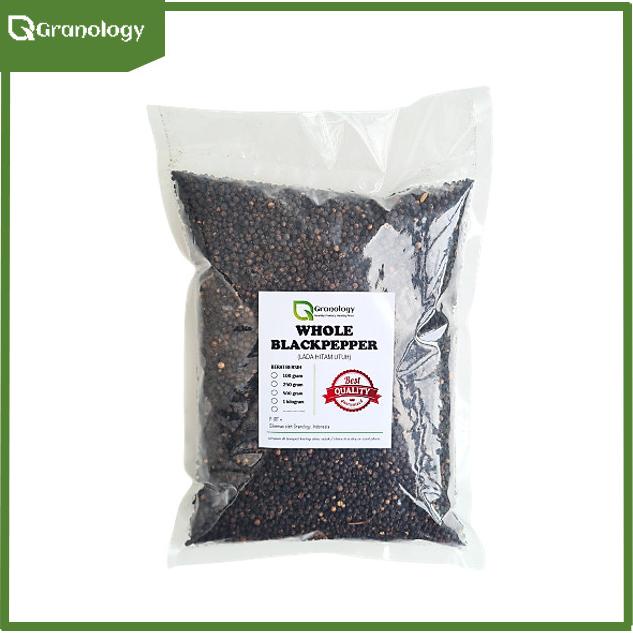 

Lada Hitam Utuh / Whole Blackpepper (1 kilogram) by Granology DS10