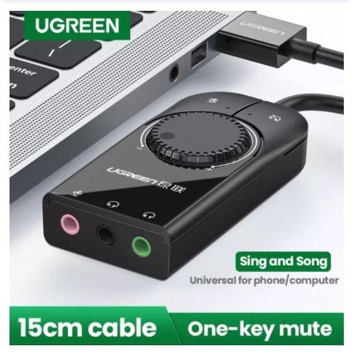 Ugreen USB Soundcard External audio Adapter 40964