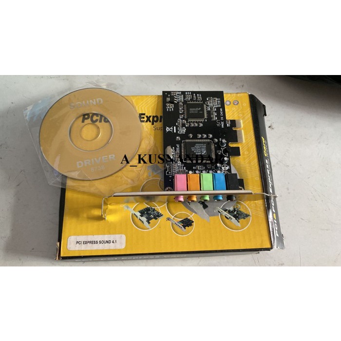 PCI EXPRESS SOUND CARD 4.1 PCIE SOUND CARD 4.1
