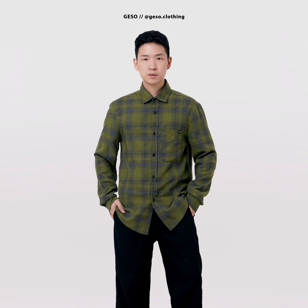 Geso - Kemeja Flanel Reguler