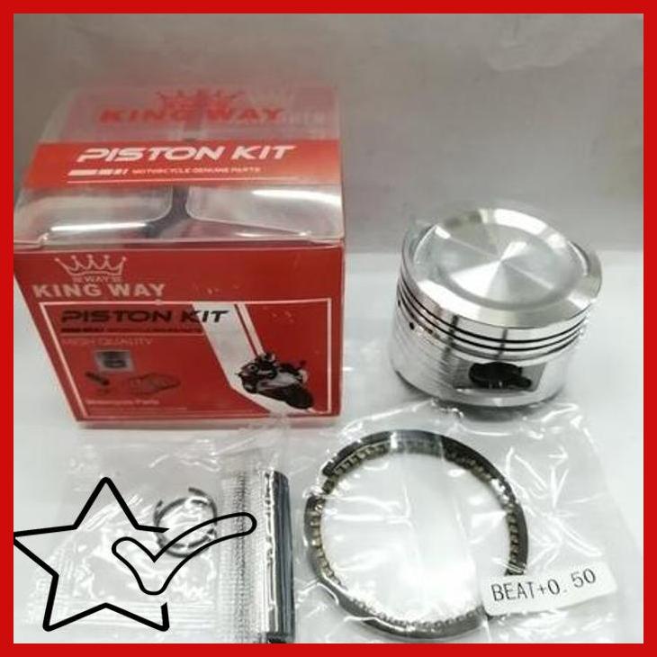[AWM] PISTON KIT BEAT KARBU SCOOPY KARBU SPACY KARBU OS 0.50