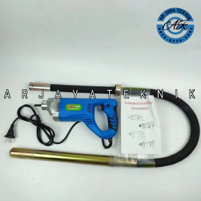 ✅Original Mesin Pemadat Adukan Coran Beton Elektrik 35Mm Electric Viibrator Cor Terbatas