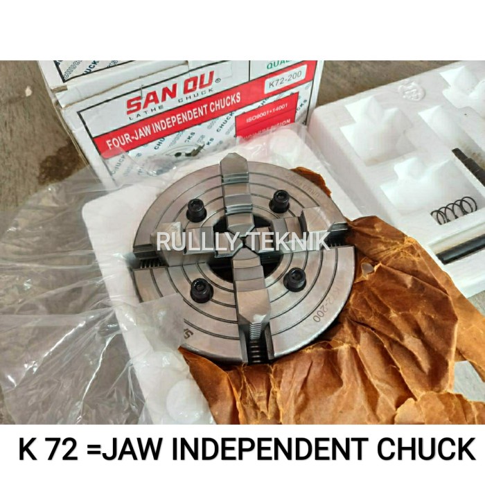✅Ready Claw Bubut 6 4 Jaw Chuck Bubut 6 4 Jaw Catok Kepala Bubut 6 Inch Diskon