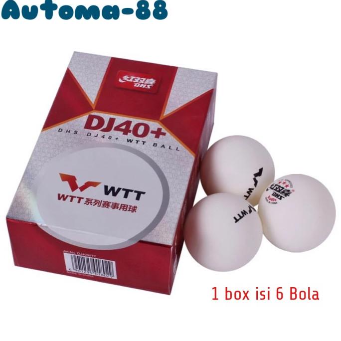Bola pingpong DHS WTT DJ40+ tenis meja original ori ittf bintang 3