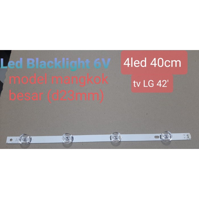 '+'+'+'+] Led backlight 6v kancing 4 led 40cm TV LG blacklight 4 led 40 cm LG