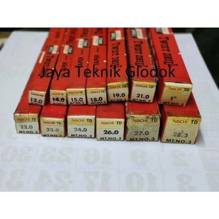 ✅New Mata Bor Nachi Taper Shank 30Mm Matabor Terbatas