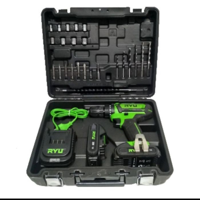 [Original] Ryu Cordless 20V Rci20V - Mesin Bor Bateray Ryu - Bor Cas Ryu New Item Diskon