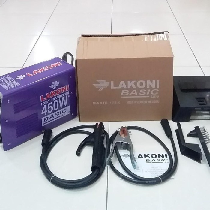 [Original] Lakoni Basic 450Watt Mesin Las Inverter Las Trafo Berkualitas Limited