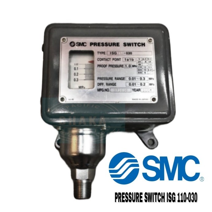 [Original] Isg110-030 Smc Pressure Switch Terbatas