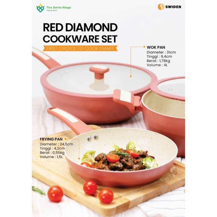 [New Ori] Swiden Red Diamond Set Terbatas