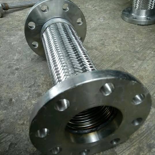 [New Ori] Flexible Hose 3 Ansi 150 - Flexible Metal Hose 3 Inch Panjang 18Cm Limited