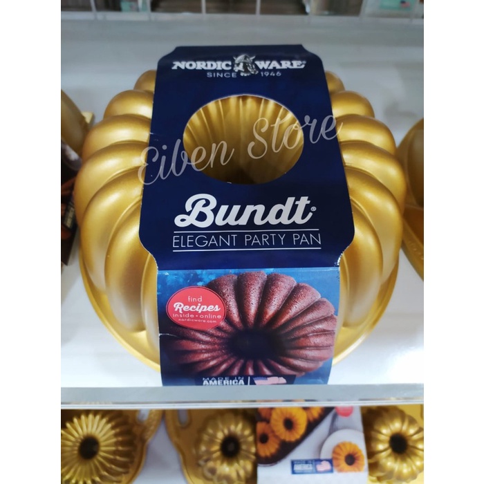 

[Baru] Nordic Ware Elegant Party Bundt Pan Limited