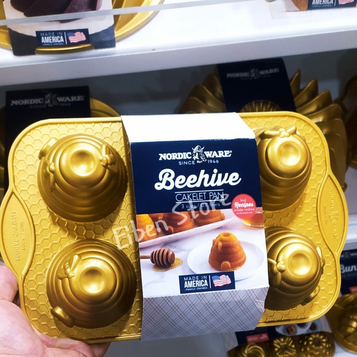

[Baru] Nordic Ware Beehive Cakelet Pan Terbatas