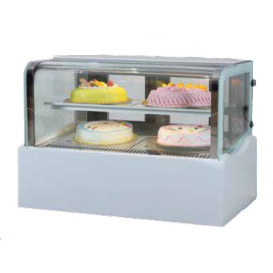 

[Baru] Square Countertop Cake Showcase - Serafim - Scdf 090 Limited