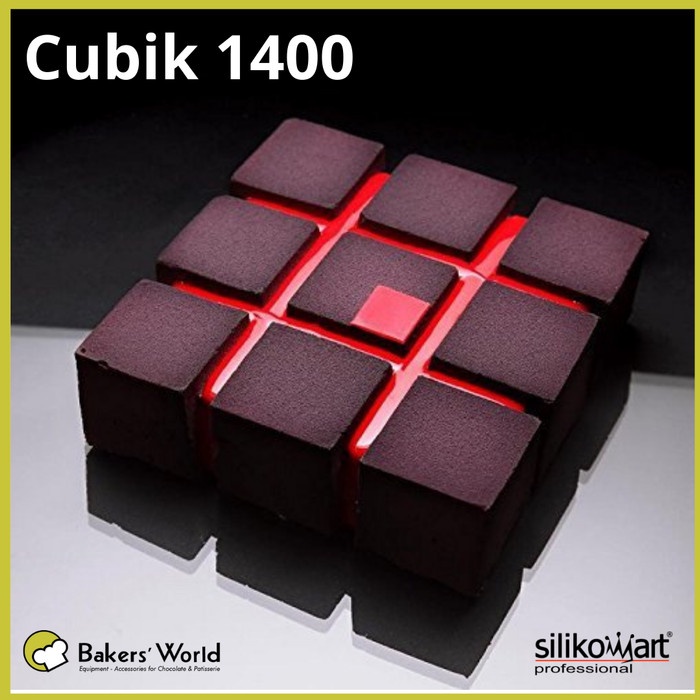 

[Baru] Cetakan Silikon - Silikomart Cubik 1400 Terbatas