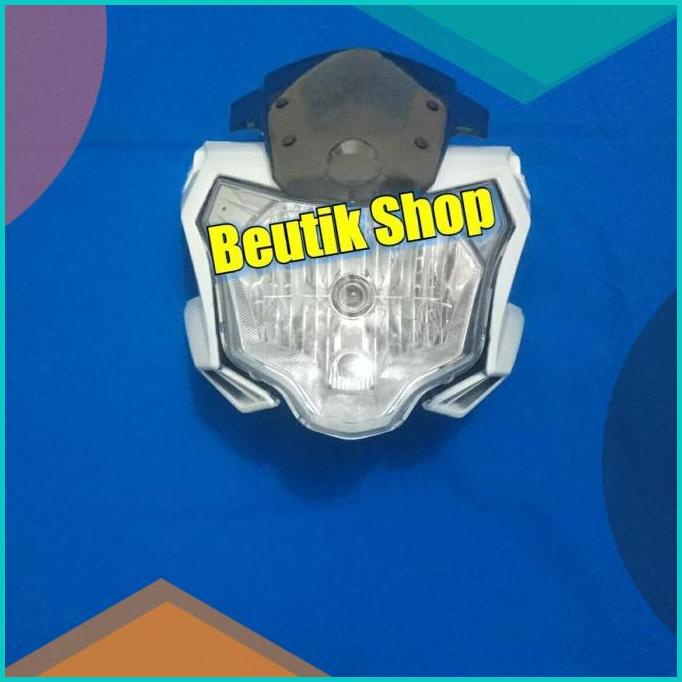 KEDOK LAMPU DEPAN HEADLAMP REFLEKTOR VIXION NEW ADVANCE NVL PUTIH 16no
