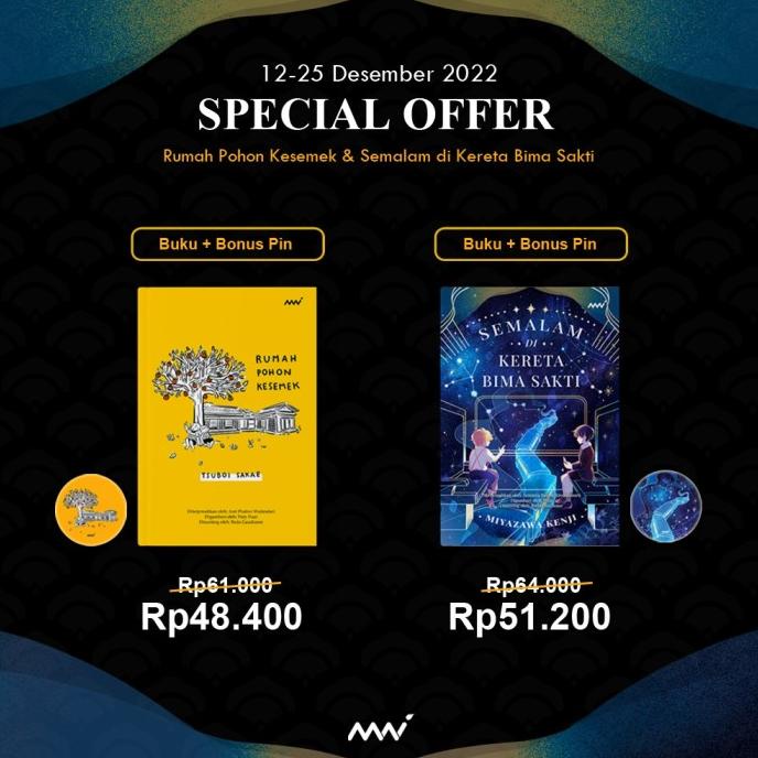 NOVEL RUMAH POHON KESEMEK - Tsuboi Sakae SEMALAM DI KERETA BIMA SAKTI