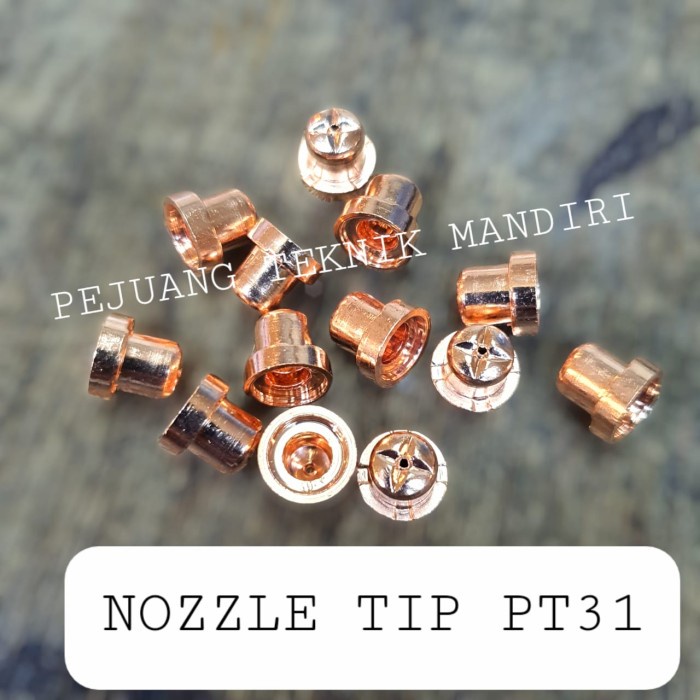 NOZZLE TIP PT31 PLASMA CUTTING CUT 40 NOZZLE PT31 CUT 40 TRAVO LAS CUT