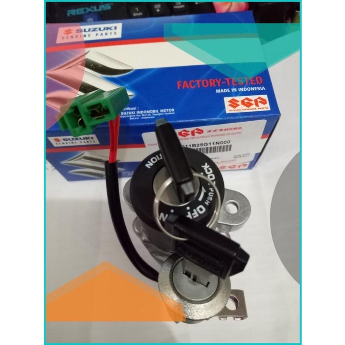 kunci kontak set depan belakang suzuki satria FU150 tahun 2005-2012 16