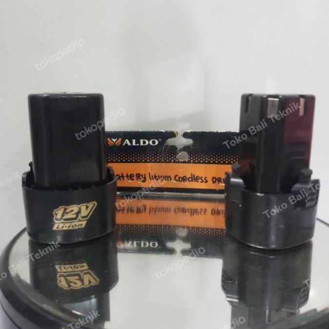 =====] Baterai Bor 12V 1,3 AH BL-1013 Aldo - Batrai Bor Cordles 12 Volt ALDO