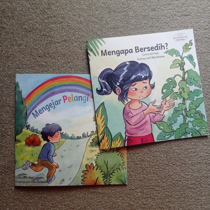 

Promo!! Bundling Buku Baru Aksa Berama - Mengejar Pelangi Mengapa Bersedih
