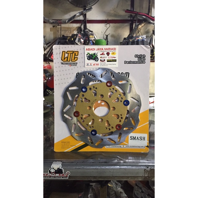 Piringan Cakram Depan Variasi Suzuki Smash Spin Skywave Skydrive Kode Hv275