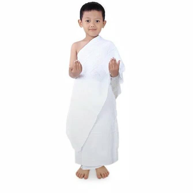 kain ihram anak laki laki SD / baju ihram anak laki laki