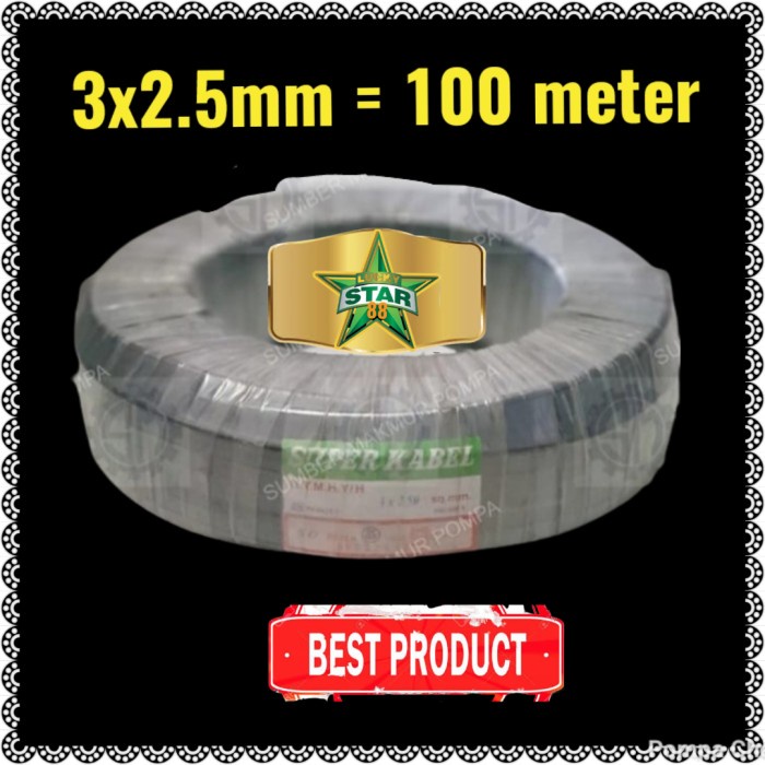 Terbaru Kabel Pompa Satelit York 2Hp 4Syk5/17 1Phase 4Syk3-25 3Phase 4Syk 3-22 Harga Khusus