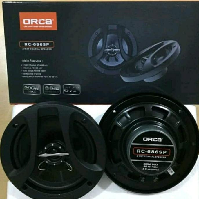 Speaker Pintu / Sepiker Full Bass Mobil ORCA RC 686SP 6 Inch Starlet