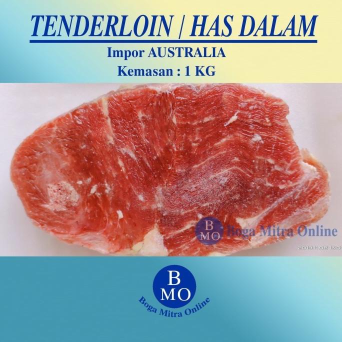 

Kuyyy Tenderloin Beef / Daging Has Dalam Impor Aus - 1 Kg [Packing Lulla.Olstore